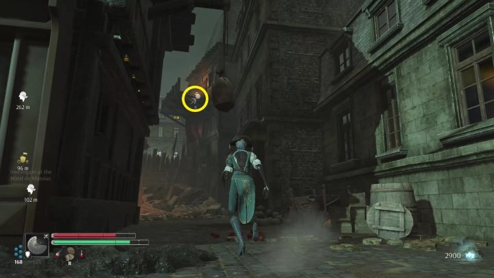 There is another Trumpeter behind the gate - Steelrising: Sleepless - walkthrough - Side missions - Steelrising Guide, Walkthrough