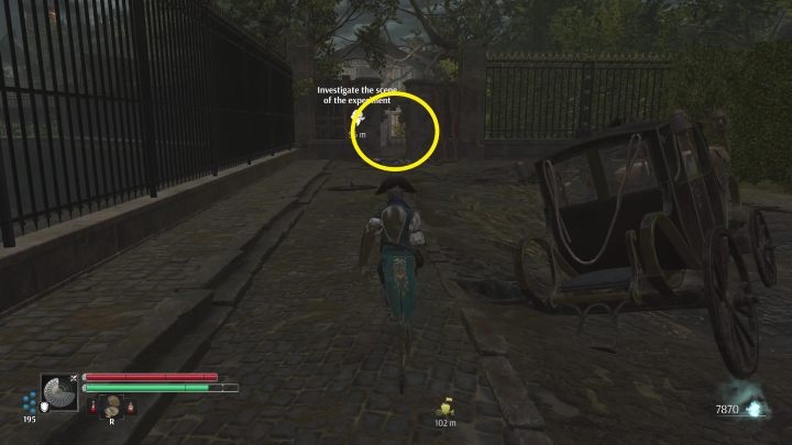 However, here things go different - Steelrising: Sleepless - walkthrough - Side missions - Steelrising Guide, Walkthrough