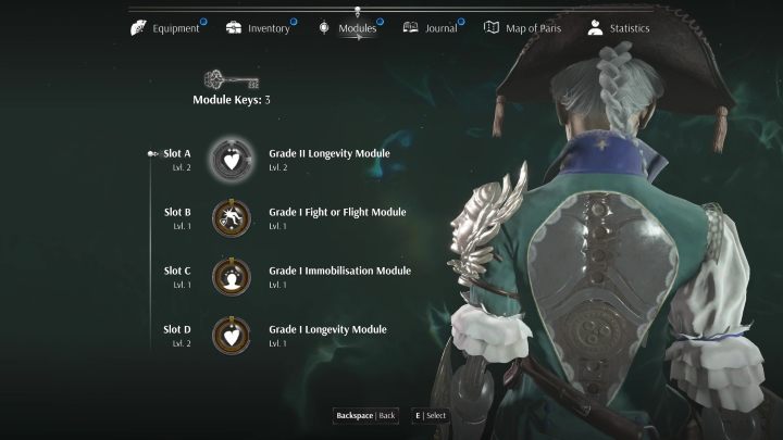 Modules are special implants - Steelrising: Equipment - upgrading and management - Basics - Steelrising Guide, Walkthrough