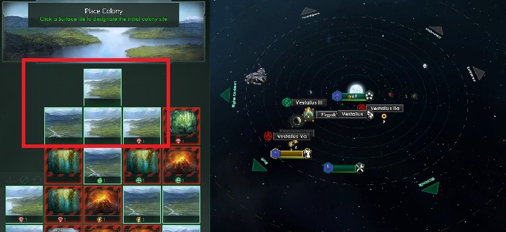 This will open the panel of the new planet, where you have to put your colony in one of the available sectors - Seizing of systems and colonization of planets in Stellaris - A good start in Stellaris - Stellaris Guide