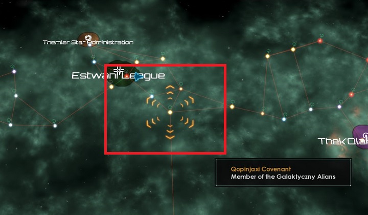 The panel allows marking locations of various task parts - General information about science in Stellaris - Science - Stellaris Guide