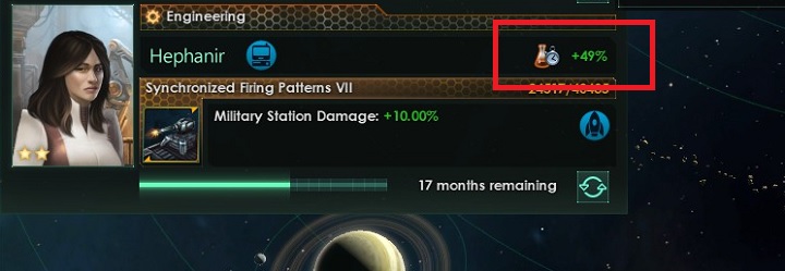 Development of new technologies is done in three main fields: physics, sociology and engineering - General information about science in Stellaris - Science - Stellaris Guide