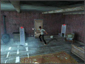 Behind the TV you will find a feeding cable which you must tear out of the TV #1 - Chapter I - Paloma - Walkthrough - Still Life 2 - Game Guide and Walkthrough