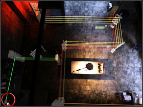 Place the reflector on the stand on the left side (by the green beams) #1 - Chapter VIII - McPherson - part 1 - Walkthrough - Still Life 2 - Game Guide and Walkthrough