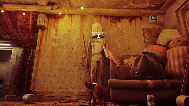 Menu location: row 3, position 1 - Stray: Dead End - All Memories - Memories B-12 - Stray Guide, Walkthrough