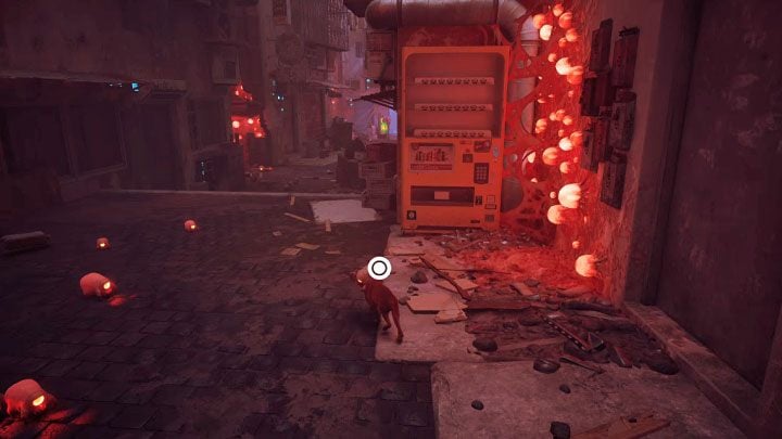 They are small, bloodthirsty monsters that will try to attach themselves to your cat and drain its life force - Stray: Dead City, Chapter 2 - walkthrough - Walkthrough - Stray Guide, Walkthrough