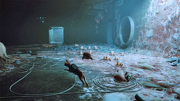 Zurks are the monsters in the game - Stray: Combat and Stealth - Zurks and Sentinels - Basics - Stray Guide, Walkthrough