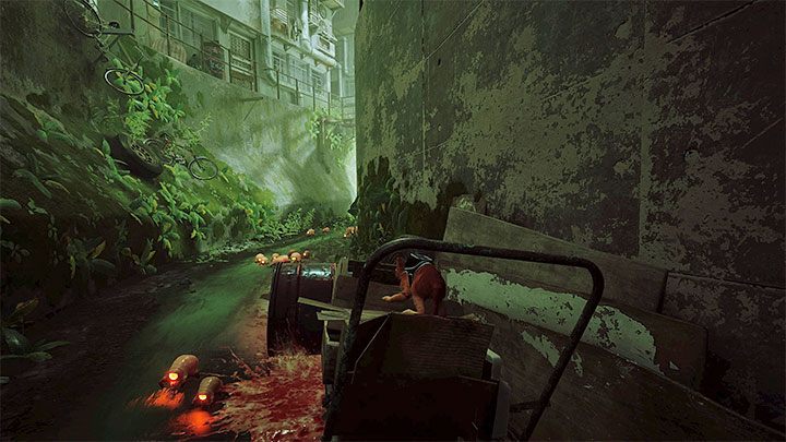 In most situations, the game won't let you eliminate the monsters, leaving you with one option - running away - Stray: Combat and Stealth - Zurks and Sentinels - Basics - Stray Guide, Walkthrough