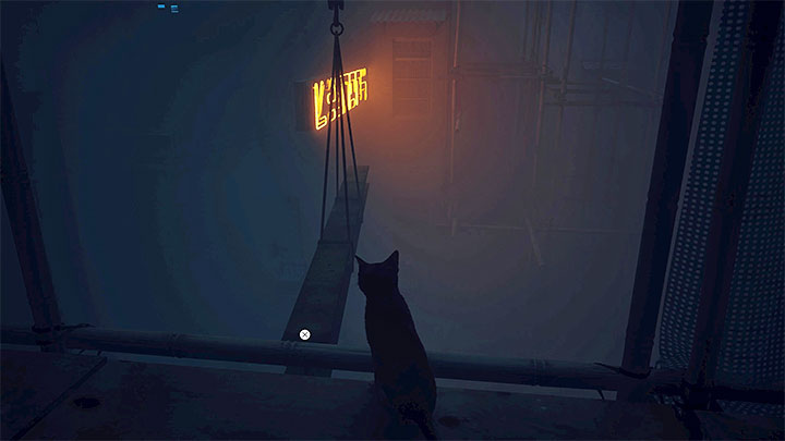 In order to reach new places, you have to climb - for example, your cat can jump to higher and lower ledges and platforms, or avoid pits and small water reservoirs - Stray: World exploration - Basics - Stray Guide, Walkthrough