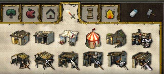 Military Buildings. - Military - Buildings - Stronghold: Crusader II - Game Guide and Walkthrough
