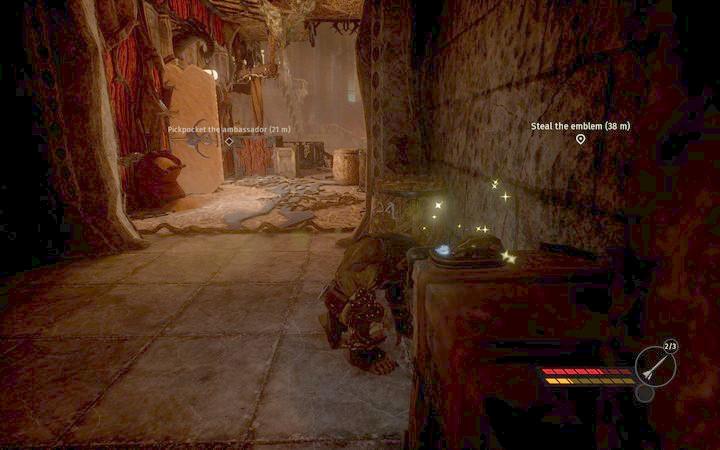 Collectible #6 - Tokens in The Nobilitys Quarters | Mission 3 - Diplomacy - Mission 3 - Diplomacy - Styx: Shards of Darkness Game Guide