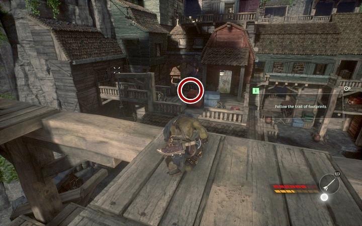 Collectible #7 - Tokens in The Hunter Village | Mission 8 - Sabotage - Mission 8 - Sabotage - Styx: Shards of Darkness Game Guide