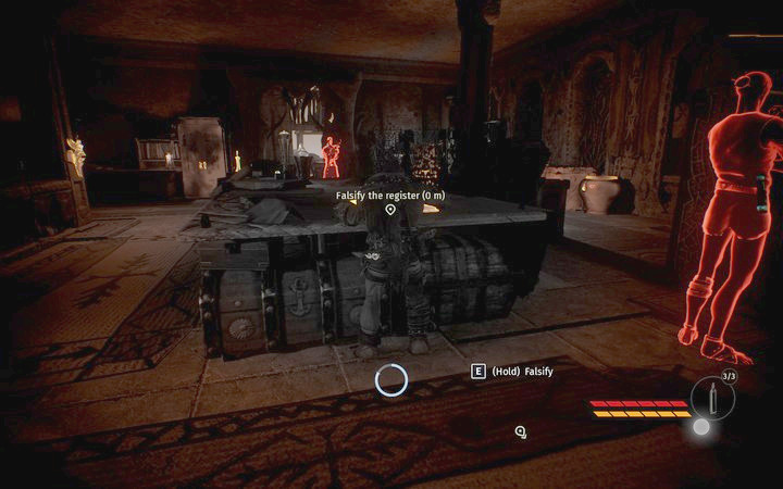 Falsifying the documents will take a few seconds... - Falsify the documents | Mission 2 - Korrangar - Mission 2 - Korrangar - Styx: Shards of Darkness Game Guide