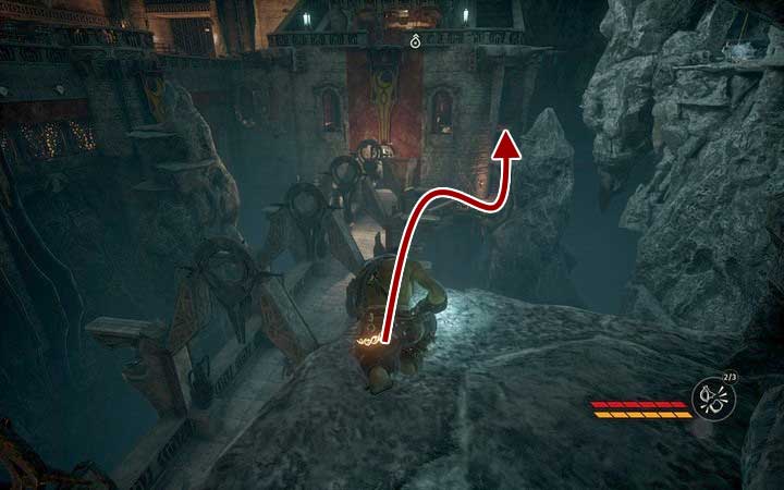 You will find yourself in front of a complex of buildings in the rocks - The Mine | Mission 4 - That Which is Hidden - Mission 4 - That Which is Hidden - Styx: Shards of Darkness Game Guide