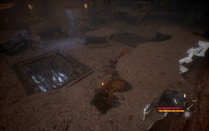 Try to perform a dodge from the tentacle while standing on the metal grid, in order to lock it for a moment - The boss fight | Mission 4 - That Which is Hidden - Mission 4 - That Which is Hidden - Styx: Shards of Darkness Game Guide