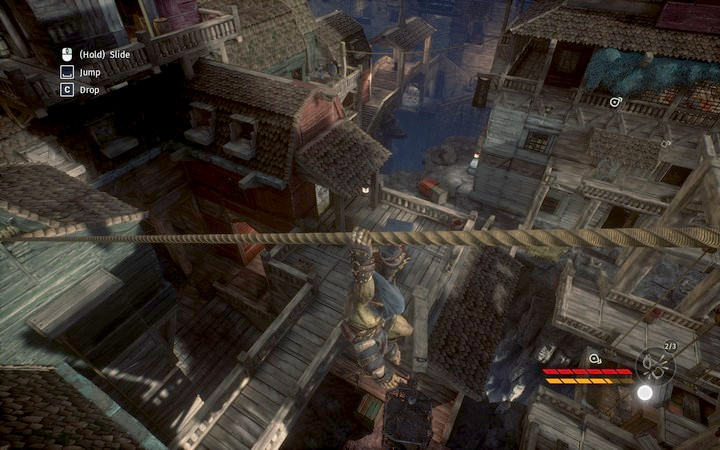 Find your way to the highest tower - Boarding the Airship | Mission 5 - Caught in the Trap - Mission 5 - Caught in the Trap - Styx: Shards of Darkness Game Guide