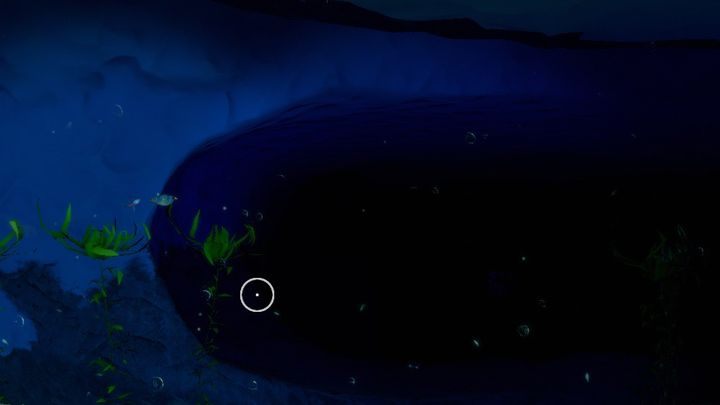 Caves such as the one shown above constitute the majority of the Sparse Arctic biome. - Subnautica Below Zero: Methane Ice Caves & Sparse Arctic - biome guide - Biomes - Subnautica Game Guide