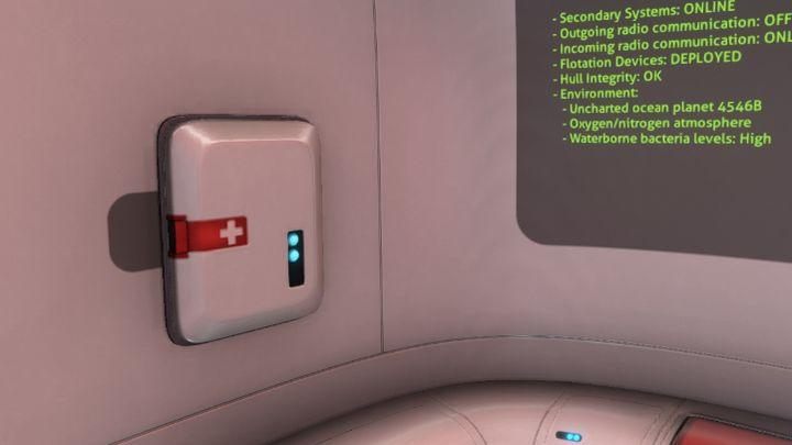 By default, it is fitted into your capsule - Subnautica: Infections/wounds - how to heal? - FAQ - Subnautica Game Guide