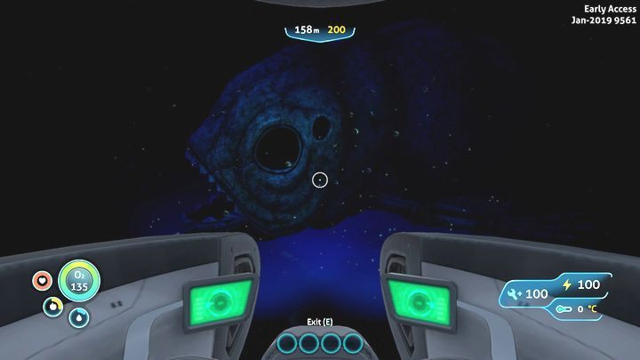 The cave does not contain any resources or life forms - the only thing you can encounter here is a fossil of a Leviathan - Subnautica Below Zero: Arctic Kelp Forest - biome guide - Biomes - Subnautica Game Guide