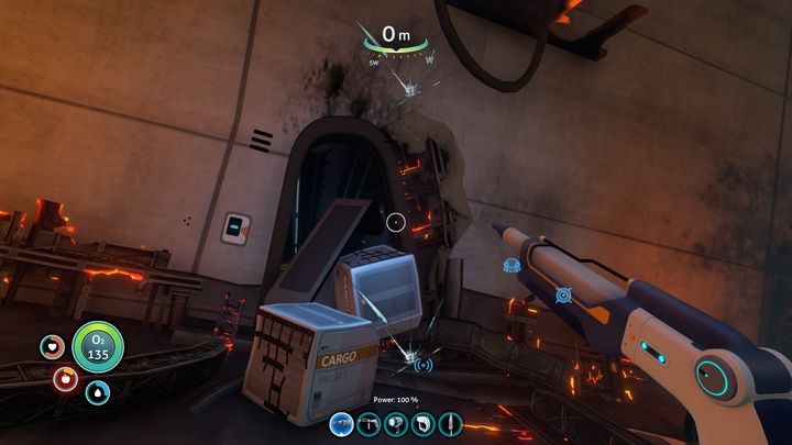 You can eventually get on board once you acquire the Propulsion Cannon - Subnautica: Aurora - how to enter? - FAQ - Subnautica Game Guide