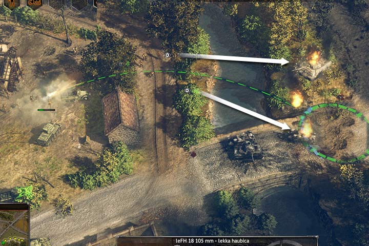 Scouts are spotters for artillery. Thanks to them bombardment is precise. - Attacking and the offensive | Battle tactics - Battle tactics - Sudden Strike 4 Game Guide