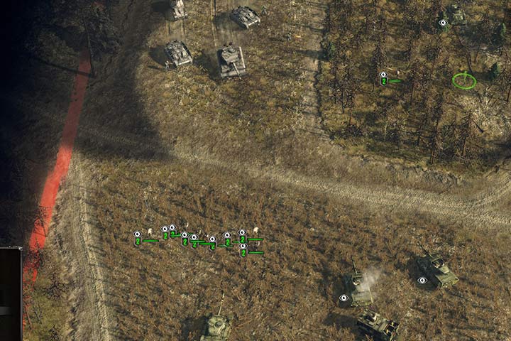 Prepare a welcome party for unexpected enemy reinforcements (7). A small infantry squad, a few tanks and an element of surprise will ensure the success of this small operation. Leave the forces here and prepare them for another counterattack. - Mission 7 - Operation Plunder | Allied | Campaign - Allied - Sudden Strike 4 Game Guide