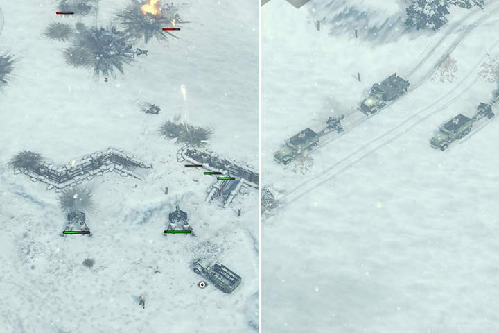 The best and the cheapest form of defense against enemys armored vehicles are AT cannons. They can be hauled by trucks and some other vehicles. - AT cannons and tank destroyers | Unit types - Unit types - Sudden Strike 4 Game Guide