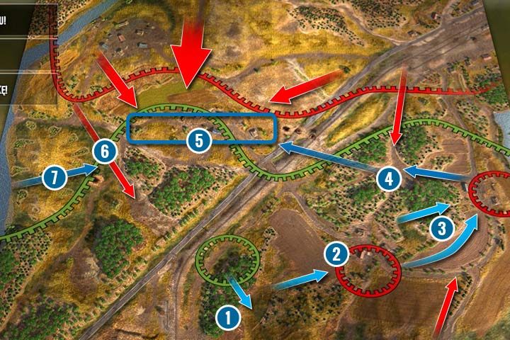Tanks are the most important aspect of this mission, thus its best to select the armored doctrine (improvised armor, sandbags) or the support doctrine (mechanics - 1 durability repairs, camouflage and sandbags) - Battle of Kursk | German| Campaign - German - Sudden Strike 4 Game Guide