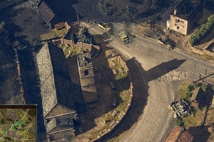 The first counterattack will take place in the town. Each wave will take place in a different location and each time there will be more enemies. Get ready to protect your convoy. - Mission 6 - Battle of the Falaise Pocket | German| Campaign - German - Sudden Strike 4 Game Guide