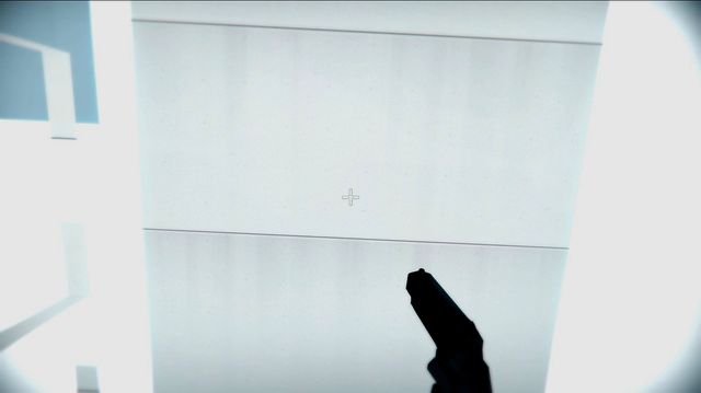 The lines on the ceiling will show you where the floor holes are. - Computer terminals - Secrets - SUPERHOT - Game Guide and Walkthrough
