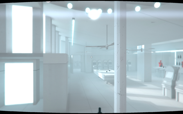 You need to jump through the window. Use a dais with a vertical pipe - Computer terminals - Secrets - SUPERHOT - Game Guide and Walkthrough