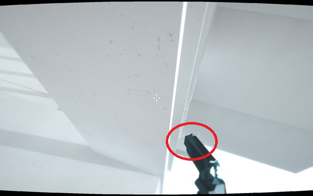 By looking out of the window you will notice a part of the floor - Computer terminals - Secrets - SUPERHOT - Game Guide and Walkthrough