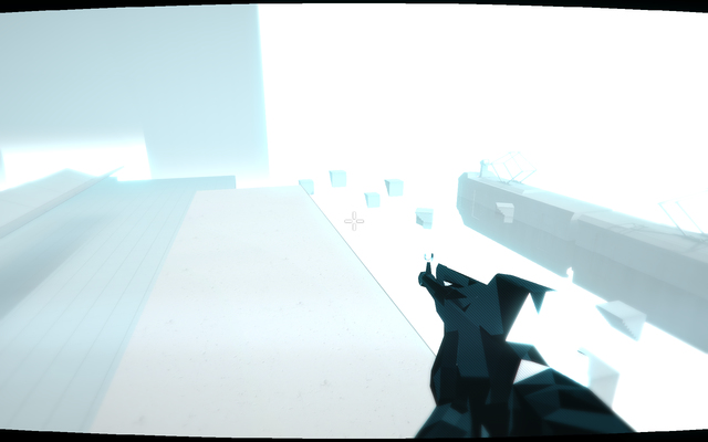 The secret can be found on a carriage in the distance - Computer terminals - Secrets - SUPERHOT - Game Guide and Walkthrough