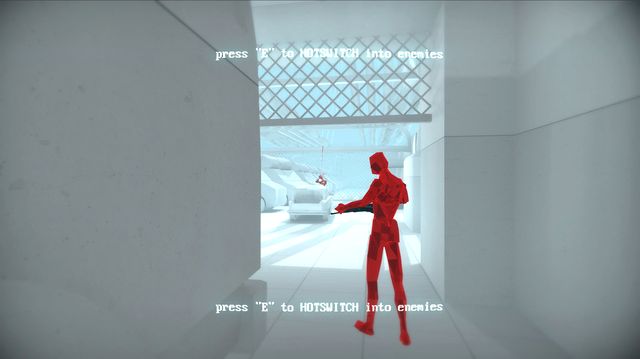 The Red Dude in the distance is the fastest way to get out - watch out for bullets coming from other enemies. - Computer terminals - Secrets - SUPERHOT - Game Guide and Walkthrough