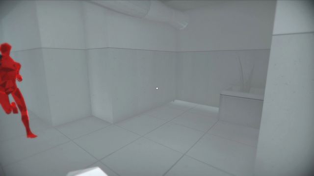 The fake wall is around the corner, right to the place where you started. - Computer terminals - Secrets - SUPERHOT - Game Guide and Walkthrough