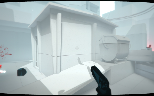 Staying in the corner is a defensive move - Levels 11-15 - Walkthrough - SUPERHOT - Game Guide and Walkthrough