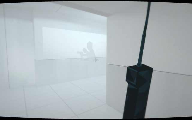 The shadow will help you determine how far your enemy is - Levels 16-20 - Walkthrough - SUPERHOT - Game Guide and Walkthrough