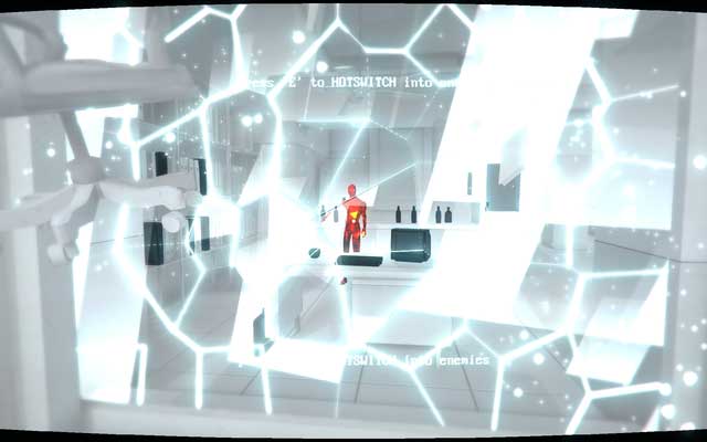 Use hotswitch to take control of the bandit from the building - Levels 16-20 - Walkthrough - SUPERHOT - Game Guide and Walkthrough