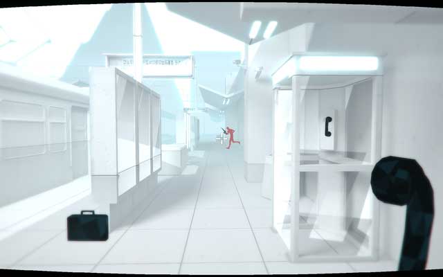 The first wave is right ahead of you and all you have is a handset... - Levels 21-26 - Walkthrough - SUPERHOT - Game Guide and Walkthrough