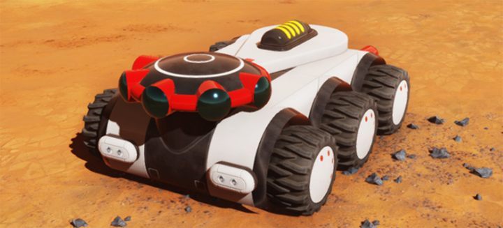 The vehicle transports modern research apparatus which can be used to analyze anomalies - Units in Surviving Mars - Gameplay - Surviving Mars Game Guide