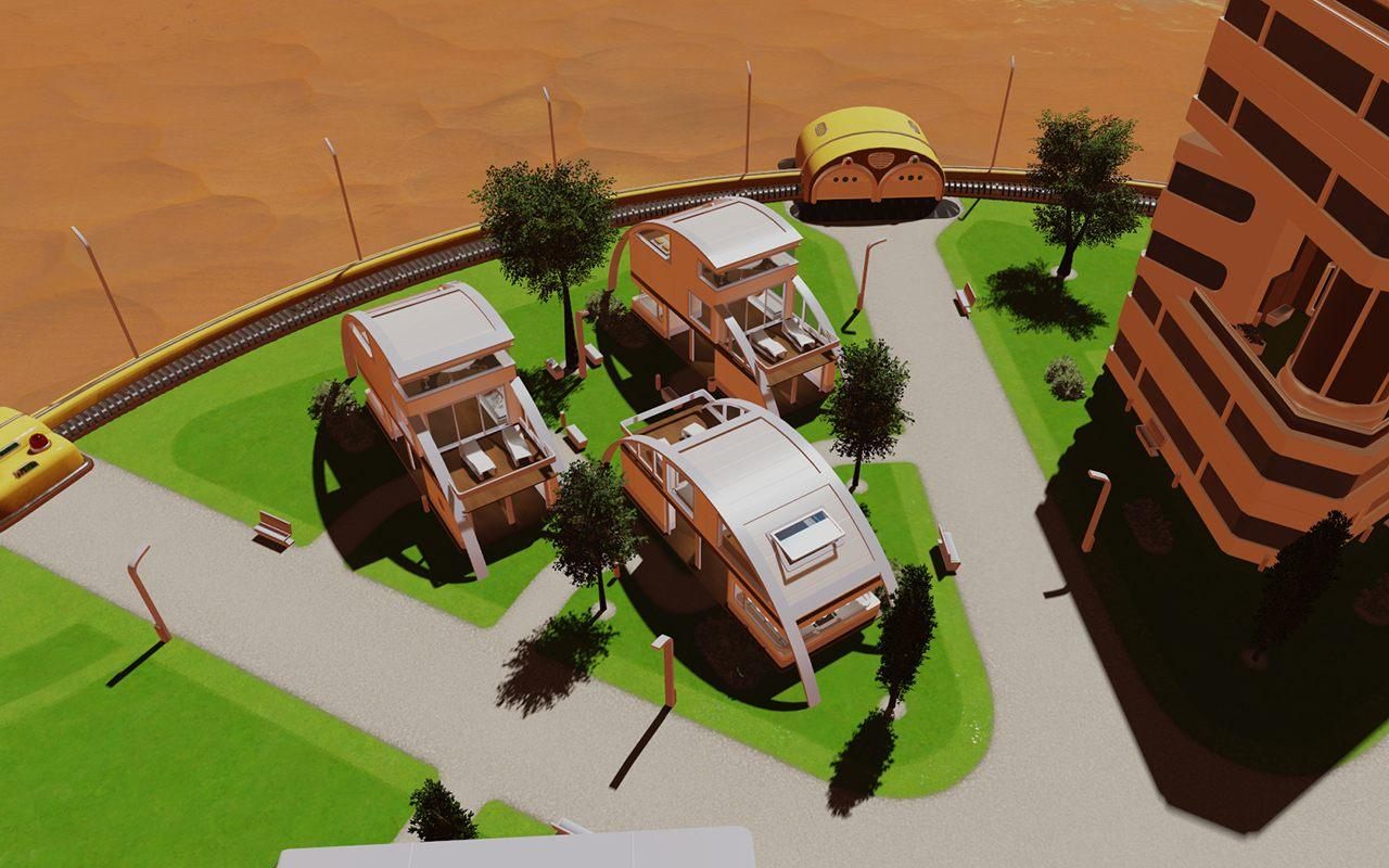 Due to their size, they provide lower comfort than living blocks - Expanding your base in Surviving Mars - Gameplay - Surviving Mars Game Guide