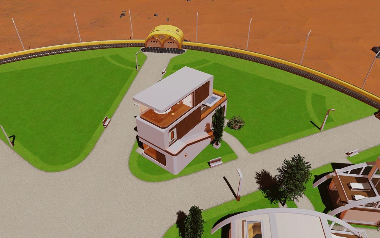 Just like the intelligent house, - this one provides comfort at the cost of living space - Expanding your base in Surviving Mars - Gameplay - Surviving Mars Game Guide