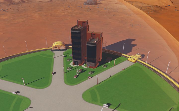 It produces electronics from rare metals - Expanding your base in Surviving Mars - Gameplay - Surviving Mars Game Guide