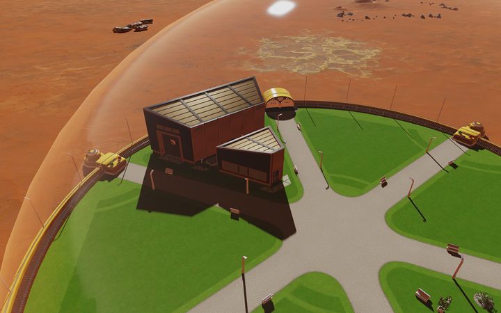 It produces mechanical parts from metal - Expanding your base in Surviving Mars - Gameplay - Surviving Mars Game Guide