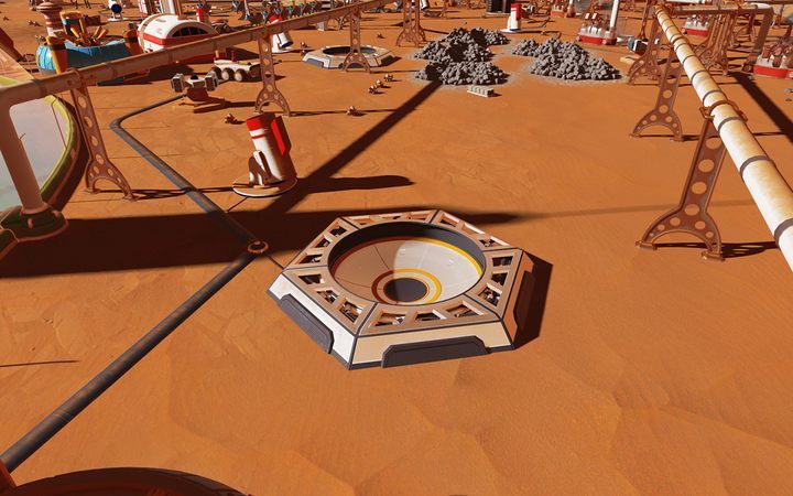 Underground heater increases the temperature in colder parts of the dome and protects nearby buildings against waves of cold - Expanding your base in Surviving Mars - Gameplay - Surviving Mars Game Guide
