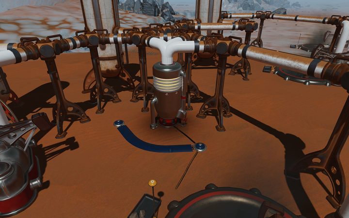 The triboelectric cleaner sweeps the surrounding buildings off dust by using impulses - Expanding your base in Surviving Mars - Gameplay - Surviving Mars Game Guide