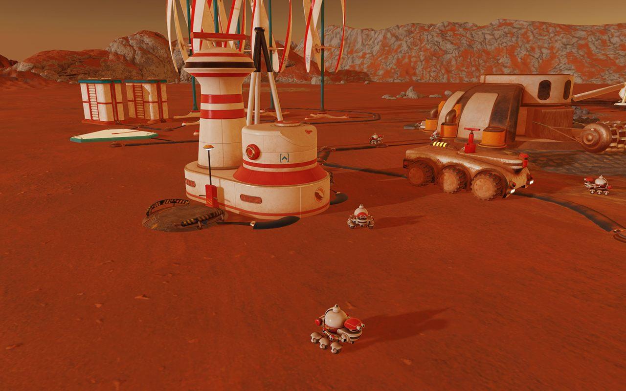 The Drone Hub is what you need to focus on - Setting up a base in Surviving Mars - Gameplay - Surviving Mars Game Guide