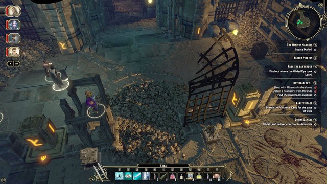 As soon as Hommet performs the rite, you will be trapped by Maferil - The Mind of Madness - Main quest | Market District/Slums Walkthrough - Market District / Slums - Sword Coast Legends Game Guide
