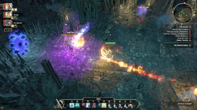 regardless of your choice, this is the last battle in the game - The Calling - Main quest | Forlorn Cliffs / Darklake District Walkthrough - Forlorn Cliffs / Darklake District - Sword Coast Legends Game Guide