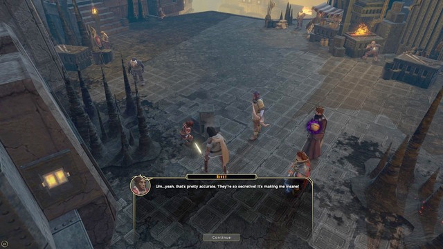 Go to Darklake District and talk to Rivet (M11,Rivet) - Remaining side quests | Forlorn Cliffs / Darklake District Walkthrough - Forlorn Cliffs / Darklake District - Sword Coast Legends Game Guide